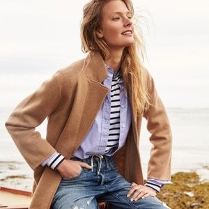 NWT Jcrew Open-front sweater-blazer petite xs